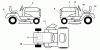 Husqvarna LR 120 (954830051B) - Lawn Tractor (1996-05 & After) Ersatzteile Decals