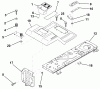 Husqvarna LR 121 (954140001) (HCLR120A) - Lawn Tractor (1996-08 & After) Ersatzteile Fender / Chassis