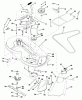 Husqvarna LR 121 (954140001A) - Lawn Tractor (1997-12 & After) Ersatzteile Mower Deck