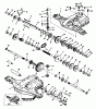 Husqvarna LR 121 (954140001A) - Lawn Tractor (1997-12 & After) Ersatzteile Peerless Transaxle Model Number P930-008A