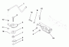Husqvarna LR 121 (954140001B) - Lawn Tractor (1997-12 & After) Ersatzteile Sector Gear/Axle Support