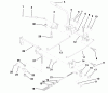 Husqvarna LR 121 (954140001B) - Lawn Tractor (1998-02 & After) Ersatzteile Brake/Rear Mower Lift Assembly