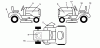Husqvarna LR 121 (954140001B) - Lawn Tractor (1998-02 & After) Ersatzteile Decals