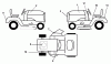 Husqvarna LR 122 (954140105A) - Lawn Tractor (1999-09 & After) Ersatzteile Decals