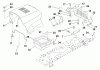 Husqvarna LR 122 (954140105A) - Lawn Tractor (1999-09 & After) Ersatzteile Hood