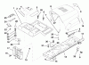 Husqvarna LR 125 (954000522) (HU125R38MA) - Lawn Tractor (1992-12 & After) Ersatzteile Fender/Chassis/Hood