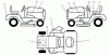 Husqvarna LR 125 (954001202C) - Lawn Tractor (1995-03 & After) Ersatzteile Decals