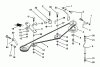 Husqvarna LRH 125 (954000622) (HN125HR38B) - Lawn Tractor (1994-01 & After) Ersatzteile Ground Drive