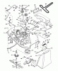 Husqvarna LRH 125 (954000622) (HN125HR38B) - Lawn Tractor (1994-01 & After) Ersatzteile Mower Deck