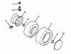Husqvarna LRH 125 (954000622) (HN125HR38B) - Lawn Tractor (1994-01 & After) Ersatzteile Wheels & Tires