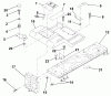 Husqvarna LRH 125 (954001222A) - Lawn Tractor (1994-07 & After) Ersatzteile Fender/Chassis