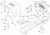 Husqvarna LRH 125 (954001222A) - Lawn Tractor (1994-07 & After) Ersatzteile Hood