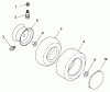 Husqvarna LRH 125 (954001222A) - Lawn Tractor (1994-07 & After) Ersatzteile Wheels & Tires