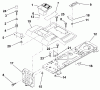 Husqvarna LRH 125 (954001222B) - Lawn Tractor (1995-03 & After) Ersatzteile Fender/Chassis