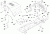 Husqvarna LRH 125 (954001222B) - Lawn Tractor (1995-03 & After) Ersatzteile Hood