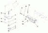 Husqvarna LRH 125 (954001222B) - Lawn Tractor (1995-03 & After) Ersatzteile Sector Gear/Axle Support