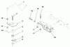 Husqvarna LRH 125 (954001222C) - Lawn Tractor (1995-03 & After) Ersatzteile Sector Gear / Axle Support
