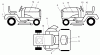 Husqvarna LRH 125 (954001222D) - Lawn Tractor (1995-07 & After) Ersatzteile Decals