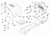 Husqvarna LRH 125 (954001222D) - Lawn Tractor (1995-07 & After) Ersatzteile Hood