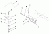 Husqvarna LRH 125 (954001222D) - Lawn Tractor (1995-07 & After) Ersatzteile Sector Gear / Axle Support