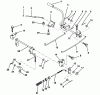 Husqvarna LT 100 (954000312) (H1036A) - Lawn Tractor (1991-07 & After) Ersatzteile Brake/Rear Mower Lift