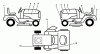 Husqvarna LT 100 (954000312) (H1036A) - Lawn Tractor (1991-07 & After) Ersatzteile Decals