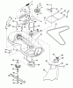 Husqvarna LT 100 (954000312) (H1036A) - Lawn Tractor (1991-07 & After) Ersatzteile Mower Deck