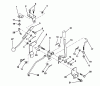 Husqvarna LT 100 (954000312) (H1036A) - Lawn Tractor (1991-07 & After) Ersatzteile Mower Lift Lever