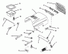 Husqvarna LT 112 (954000191) (H1236A) - Lawn Tractor (1990-11 & After) Ersatzteile Hood