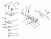 Husqvarna LT 112 (954000191) (H1236A) - Lawn Tractor (1990-11 & After) Ersatzteile Sector Gear/Axle Support