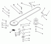 Husqvarna LT 112 (954000392) (H12360) - Lawn Tractor (1992-06 & After) Ersatzteile Ground Drive