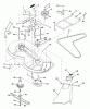 Husqvarna LT 112 (954000392) (H12360) - Lawn Tractor (1992-06 & After) Ersatzteile Mower Deck