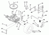 Husqvarna LT 112 (954000392) (H12360) - Lawn Tractor (1992-06 & After) Ersatzteile Mower Lift Lever (Part 2)