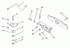 Husqvarna LT 112 (954000392) (H12360) - Lawn Tractor (1992-06 & After) Ersatzteile Sector Gear / Axle Support