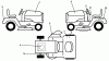 Husqvarna LT 120 (954140002A) - Lawn Tractor (1996-12 & After) Ersatzteile Decals