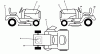 Husqvarna LT 120 (954140002B) - Lawn Tractor (1997-12 & After) Ersatzteile Decals
