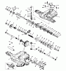 Husqvarna LT 120 (954140002B) - Lawn Tractor (1997-12 & After) Ersatzteile Peerless Transaxle