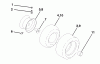 Husqvarna LT 120 (954140002B) - Lawn Tractor (1997-12 & After) Ersatzteile Wheels And Tires
