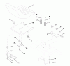 Husqvarna LT 120 (954140047) (HCLT120A) - Lawn Tractor (1998-01 & After) Ersatzteile Seat Assembly