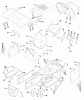 Husqvarna LT 120 (954140047) (HCLT120B) - Lawn Tractor (1998-01 & After) Ersatzteile Chassis And Enclosures