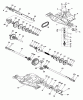 Husqvarna LT 120 (954140047) (HCLT120B) - Lawn Tractor (1998-01 & After) Ersatzteile Dana Transaxle - Model Number 4360-120