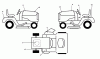 Husqvarna LT 1238C (954567024) - Lawn Tractor (2001-10 & After) Ersatzteile Decals