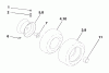 Husqvarna LT 1238C (954567024) - Lawn Tractor (2001-10 & After) Ersatzteile Wheels & Tires
