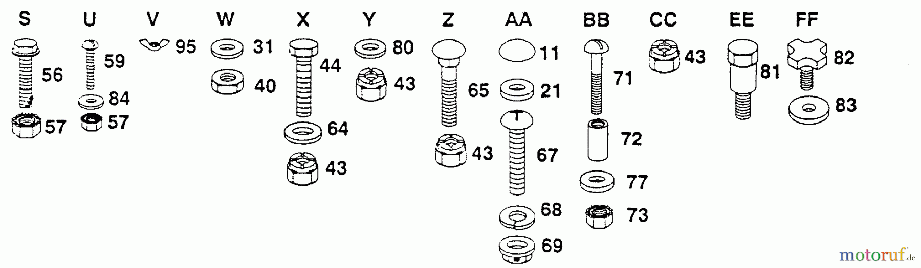 Husqvarna Rasen und Garten Traktoren LT 125 (954000332) (H12538D) - Husqvarna Lawn Tractor (1991-10 & After) Hardware (Enclosures)
