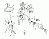 Husqvarna LT 125 (954000332) (H12538D) - Lawn Tractor (1991-10 & After) Ersatzteile Steering, Front Axle And Wheels