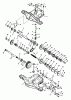 Husqvarna LT 125 (954000332) (H12538D) - Lawn Tractor (1991-10 & After) Ersatzteile Transaxle Peerless (Model No. 930-010)