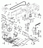 Husqvarna LT 125 (954002711) (HC12542B) - Lawn Tractor (1995-01 to 1996-03) Ersatzteile Drive