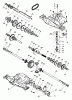 Husqvarna LT 125 (954002711) (HC12542C) - Lawn Tractor (1996-04 & After) Ersatzteile Dana Transaxle