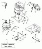 Husqvarna LT 125 (954002711) (HC12542C) - Lawn Tractor (1996-04 & After) Ersatzteile Engine
