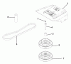 Husqvarna Z1-12 - Z Grass Collection System (2003-10 & After) Ersatzteile Drive Kit Assembly